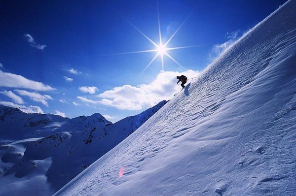 Mountain-skiing resorts of Russia