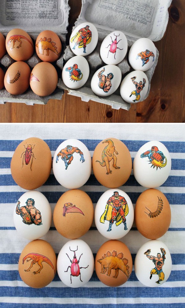Christ Resurrection: how to paint eggs for Easter