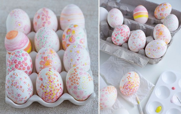 Christ Resurrection: how to paint eggs for Easter