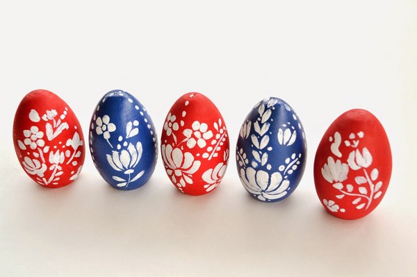 Christ Resurrection: how to paint eggs for Easter