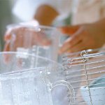 How to wash the dishes? How to wash the dishes?