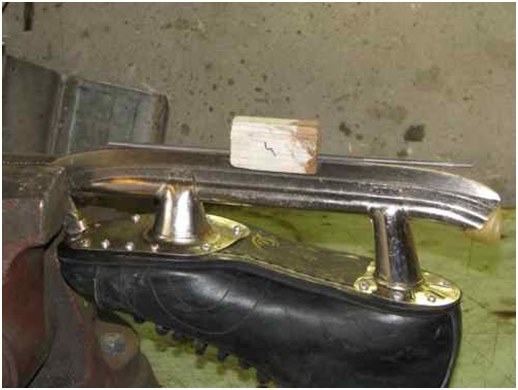 clamped dagger