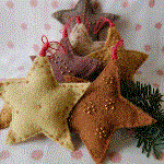 How to make a New Year star Christmas tree decoration Christmas star