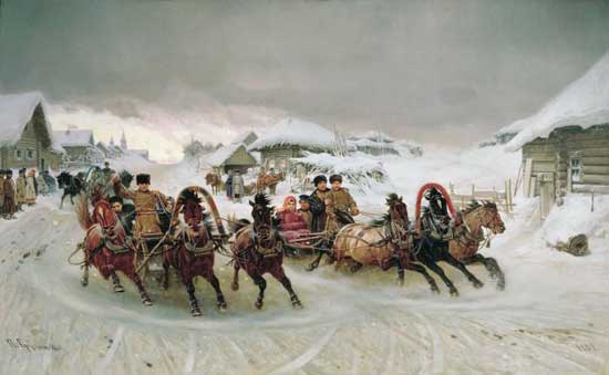 How to draw Shrovetide? Draw a spring holiday with the children