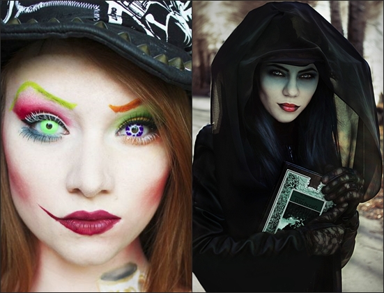 How to create an image of a witch for Halloween