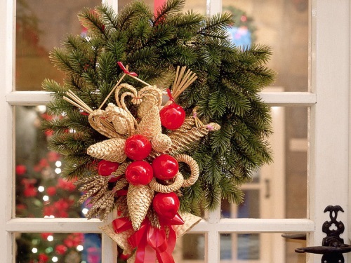 How to decorate a room for the New Year