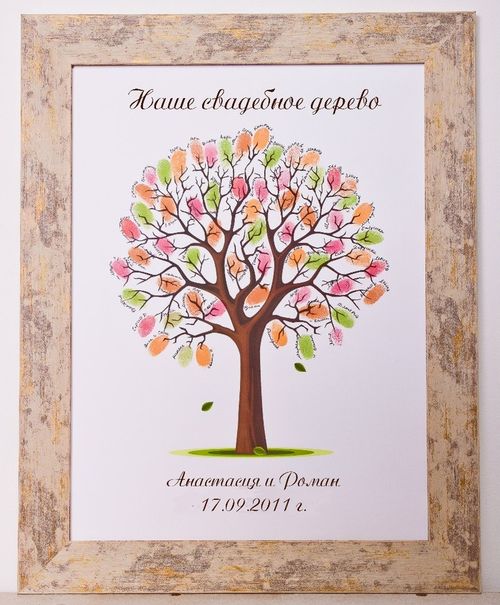 Tree of wishes for the wedding with their own hands