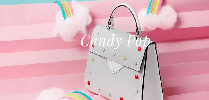 Coccinelle candy bags for a boring spring: the Candy Pop line
