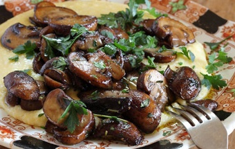 Canned mushrooms for the winter