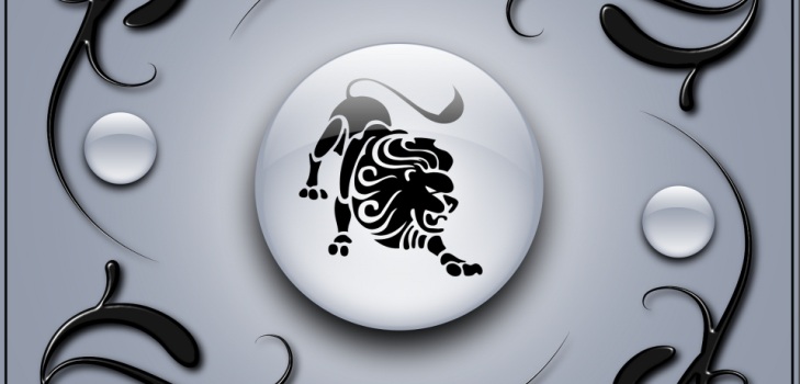 drawing of the sign of the zodiac lion