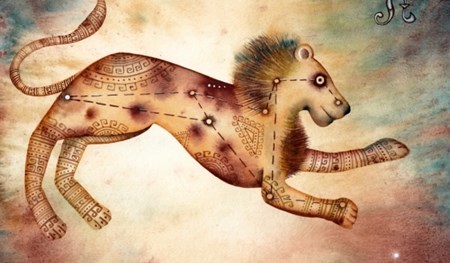 woman lion