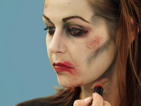 Scary makeup for Halloween with your own hands for girls and girls