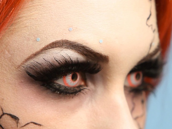 Scary makeup for Halloween with your own hands for girls and girls