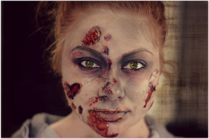 Zombie Makeover for Halloween: photo, video how to make your own hands
