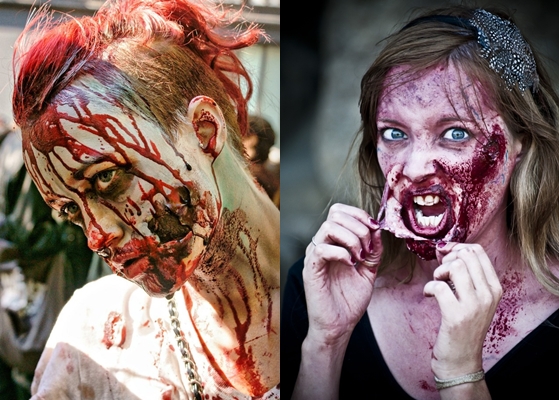 Zombie Makeover for Halloween: photo, video how to make your own hands