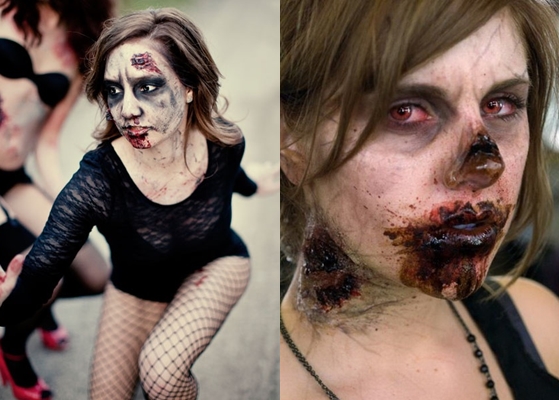 Zombie Makeover for Halloween: photo, video how to make your own hands