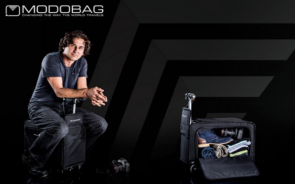 Modobag for vivid travel: the first motorized suitcase