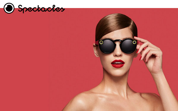 New from Snapchat: Spectacles glasses with video mode