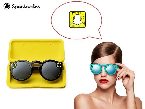 New from Snapchat: Spectacles glasses with video mode
