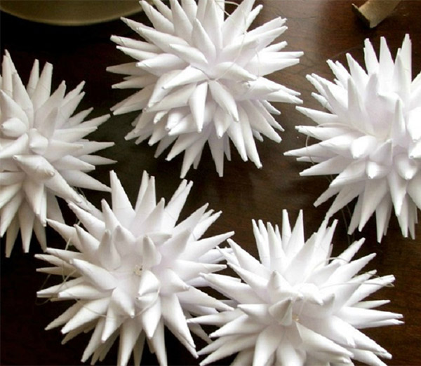 New Year's decorations with their own hands for the house - from paper and materials, master classes with photos and videos