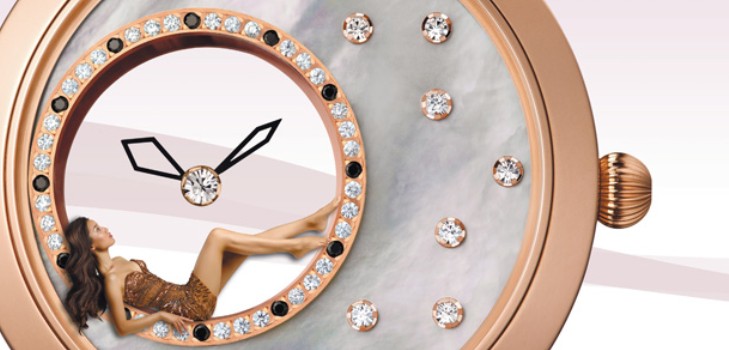 Watch with weightless arrow Mystery from NIKI - an element of mystery in the female image