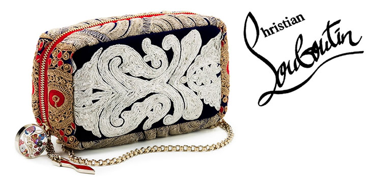 Pillow for Cinderella: clutch bags Piloutin by Christian Louboutin