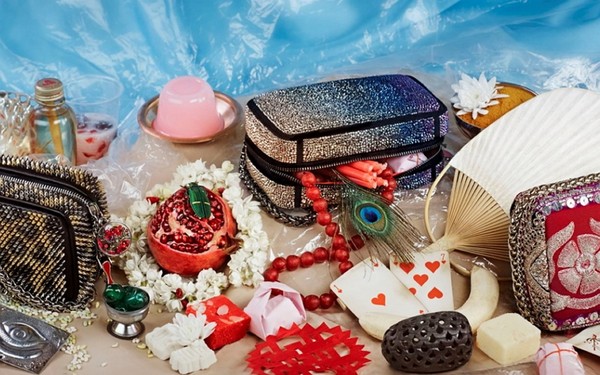 Pillow for Cinderella: clutch bags Piloutin by Christian Louboutin