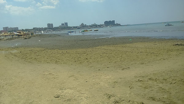 Weather and water temperature in Anapa in August 2017
