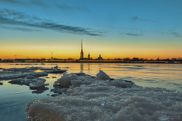 Weather in St. Petersburg in April 2017