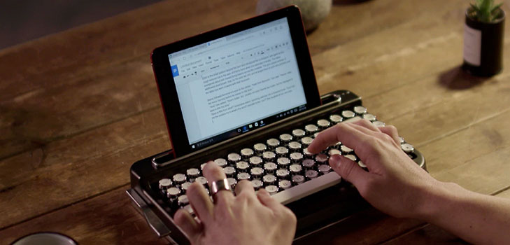Working with pleasure: the Penna pocket keyboard from Elretron