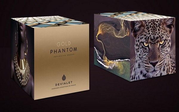 Revolution of sound: wireless speaker Devialet Gold Phantom