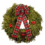 Christmas wreath with own hands Christmas wreath with own hands