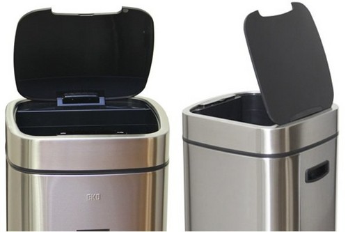 EKO touch-sensitive bin - "smart" technique for maintaining order