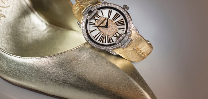 Charm of the 40's in the line of jewelery watches Velvet by Massaro