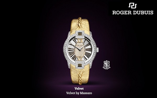 Charm of the 40's in the line of jewelery watches Velvet by Massaro