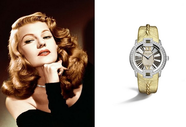 Charm of the 40's in the line of jewelery watches Velvet by Massaro
