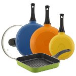 Pans with ceramic coating Pans with ceramic coating