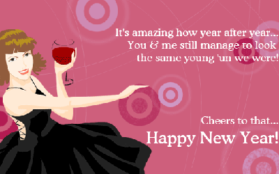 Poems-congratulations on the New Year: original congratulations for the New Year 2015