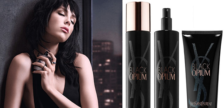 Secret female weapons: new items YSL Black Opium