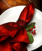 Decoration of the New Year's table Decoration of the New Year's table