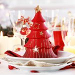 Decoration of festive dishes: preparing for the New Year