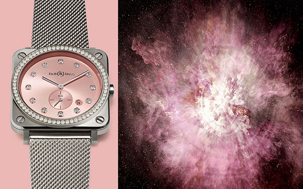 Time in the pink light: Novarosa watches from Bell & Ross