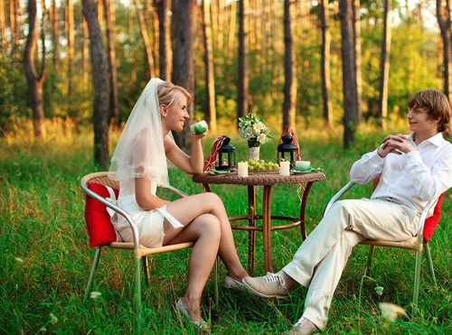 The original scenarios for the second day of the wedding