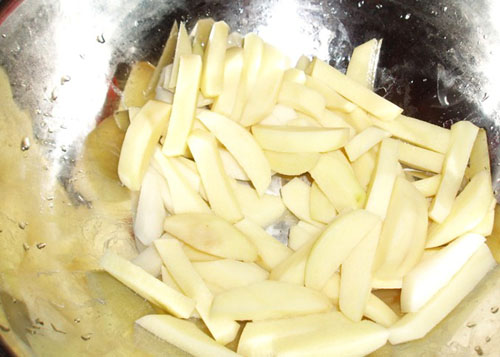 Appetizing chicken in the oven