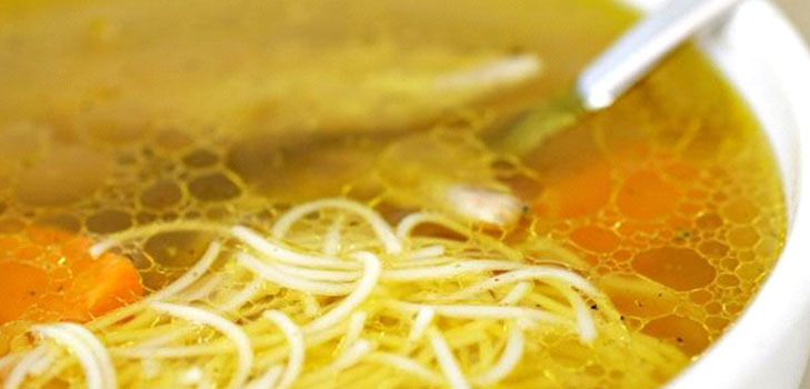 Fragrant chicken soup