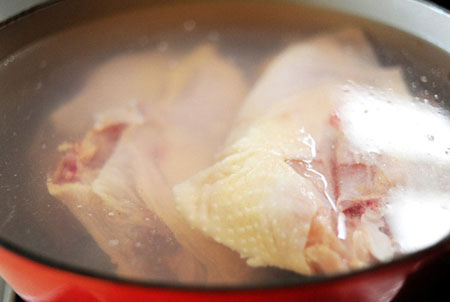 Fragrant chicken soup