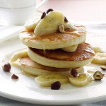 Pancakes with banana