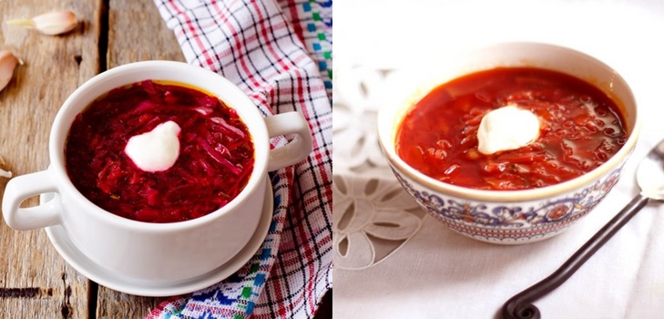 Borsch for the winter in cans, recipes for preparations with beets and cabbage, tomato paste and without it