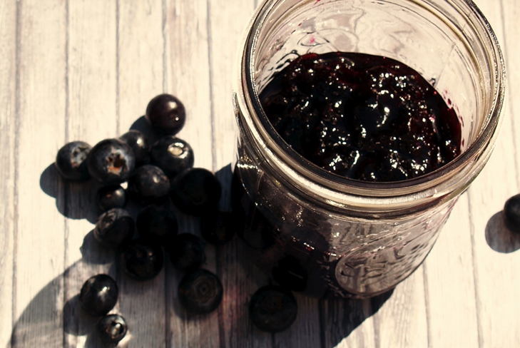 What can be done from blueberries for the winter?