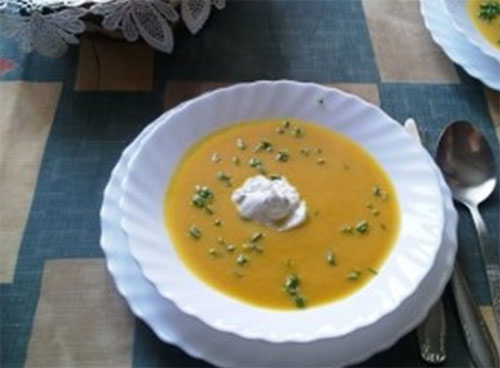 Dietary dish of pumpkin